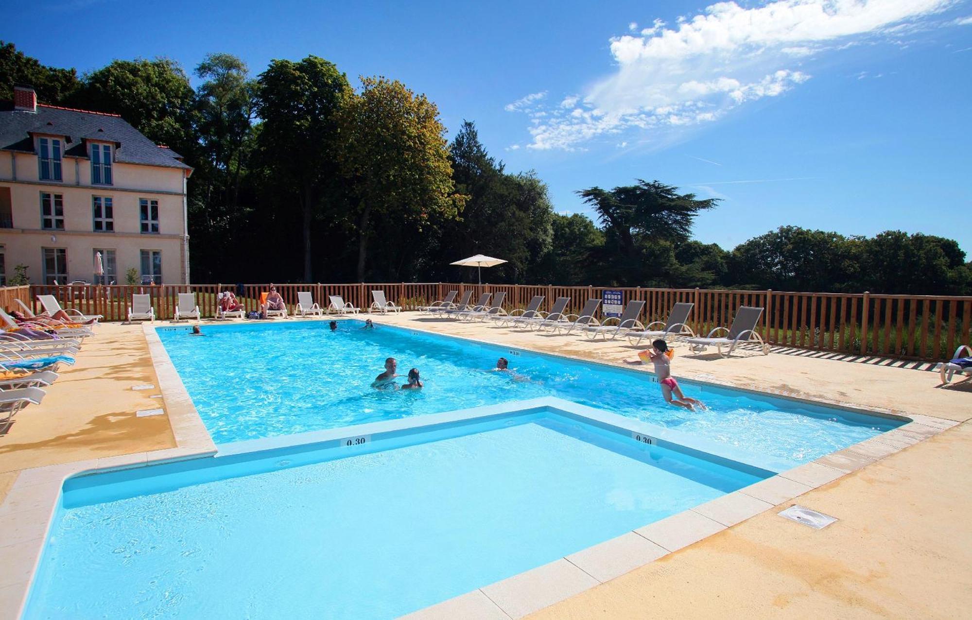 Résidence Prestige Odalys Le Château de Kergonano Baden Extérieur photo